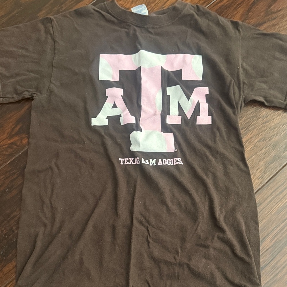 Texas A&M Aggies Brown Short Sleeve Tee